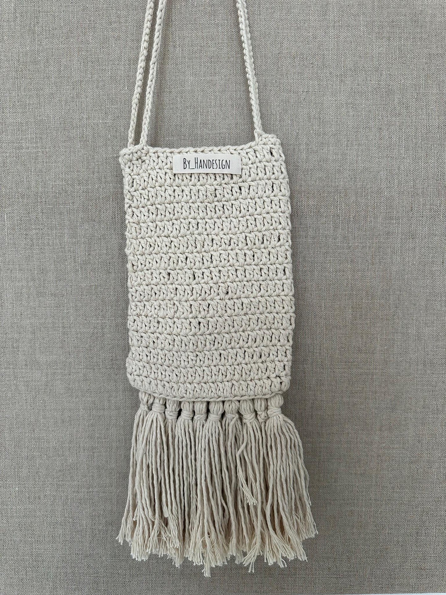 BOLSO FLECOS BEIGE - By_Handesign