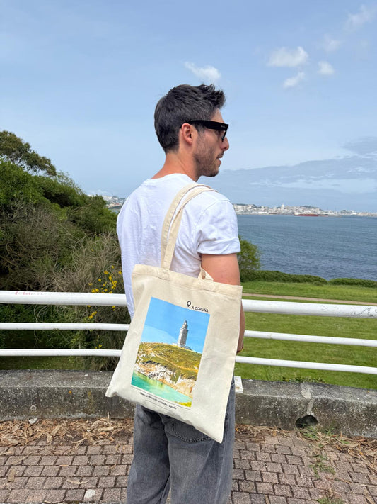 Tote bag Torre de Hércules