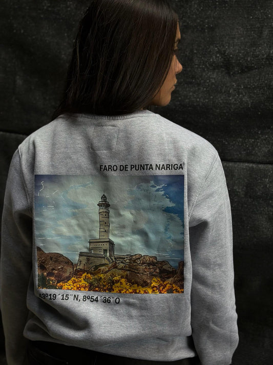 Sudadera Faro de Punta Nariga - By_Handesign